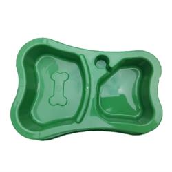 COMEDERO BEBEDERO DOBLE PARA BOTELLA