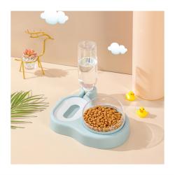 DISPENSADOR CON BOTELLA Y PLATO