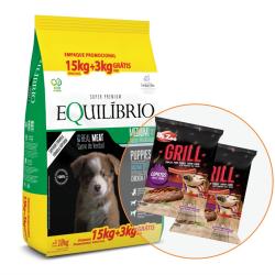 Equilibrio Puppies 15kg +3 kg