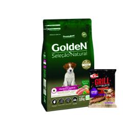 Golden Natural perro cachorro raza pequeña 3kg