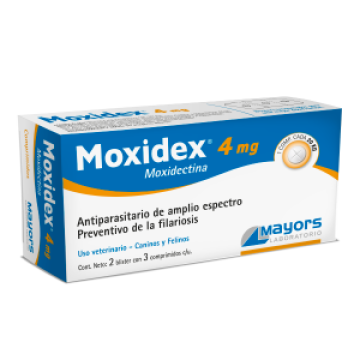 Moxidex Plus 3 comprimidos