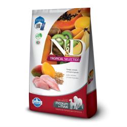 N&D FARMINA TROPICAL PERRO FRANGO ADULT 10+2KG