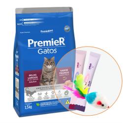 PREMIER gato adulto pelo largo 1.5kg