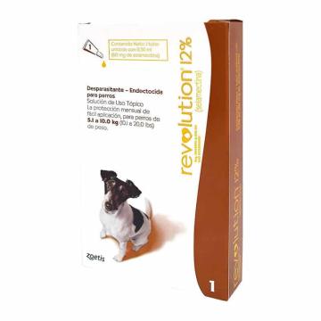 Pipeta Revolution Perro 5.1 A 10 Kg