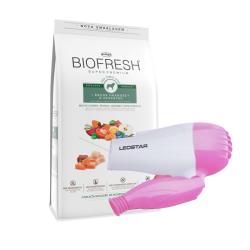 Promocion BioFresh 15kg adulto/senior o cachorro + Secador Travel