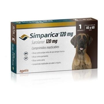 Simparica Trio 40 A 60 Kg unidad